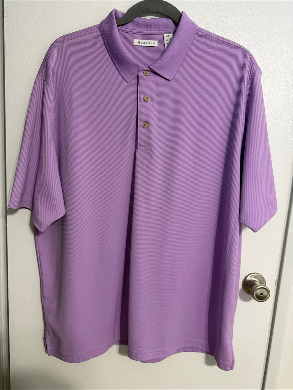 Cubavera Lavender Polo Shirt
